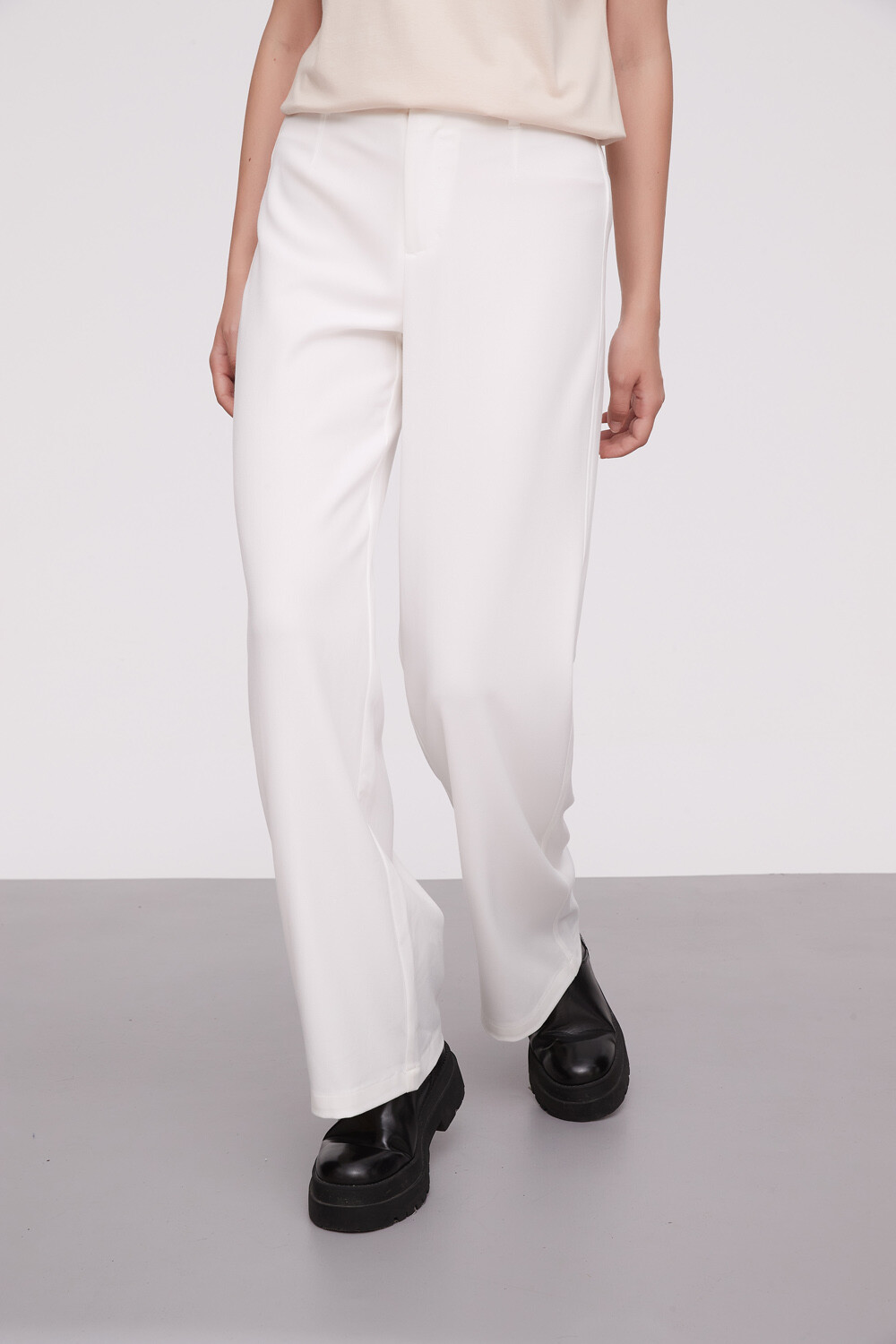 Pantalon Valsinni Marfil / Off White