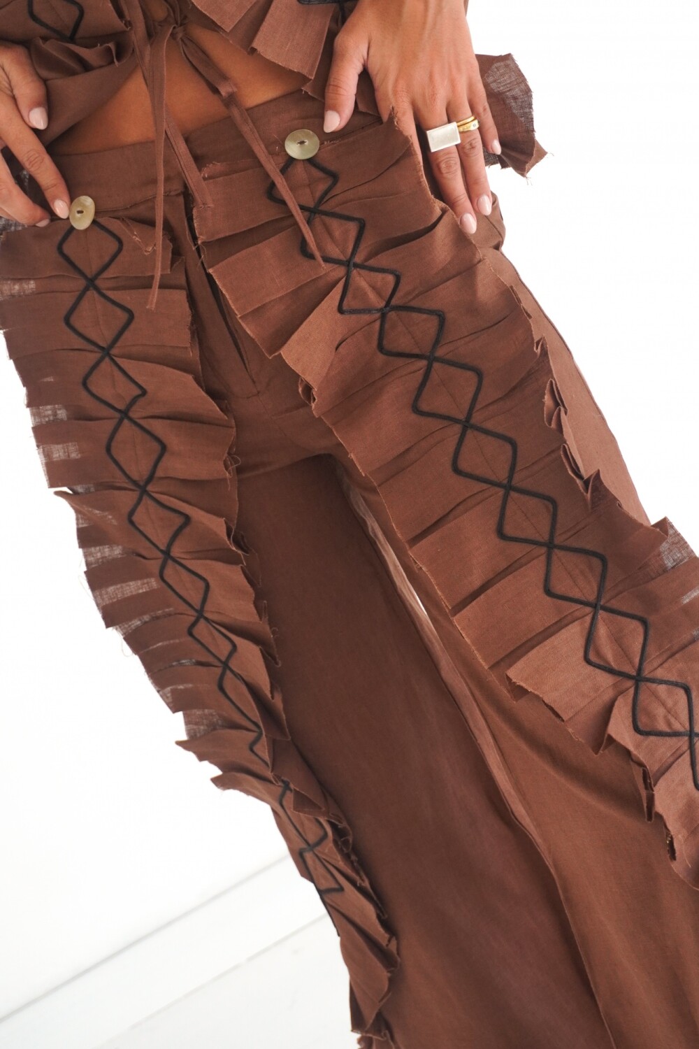 Dancing Queen Pants Chocolate