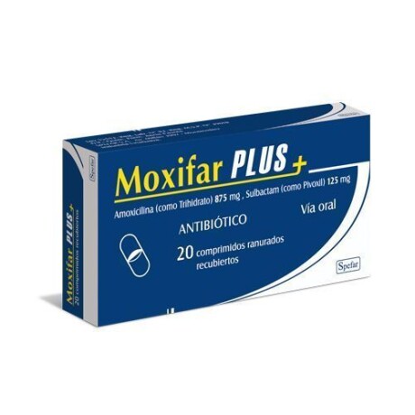Moxifar Plus 20 Comprimidos Moxifar Plus 20 Comprimidos