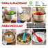 Juego de 8 Bowl De Acero Inoxidable Utensilios Cocina Profesional IMBACK Color Negro Juego de 8 Bowl De Acero Inoxidable Utensilios Cocina Profesional IMBACK Color Negro
