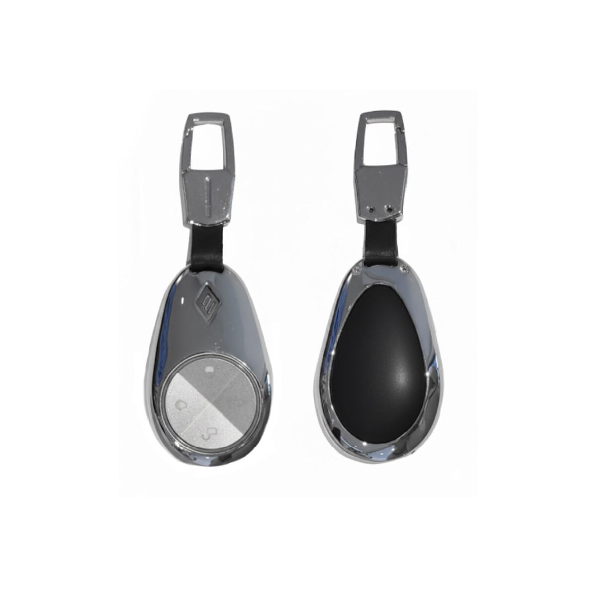 Protector De Llave Para Jmc Ev3 Cromado 