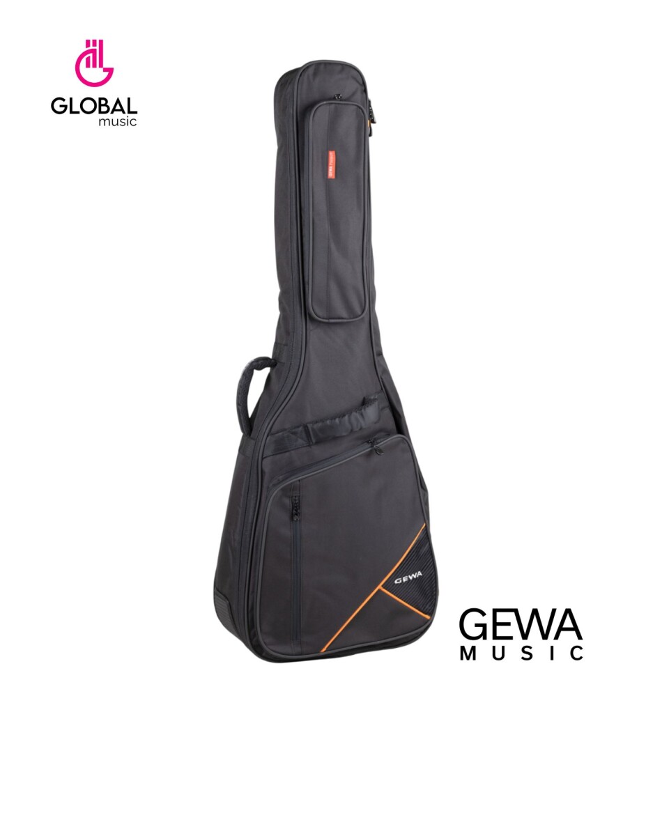 GEWA Funda de Guitarra Premium 20 Acústica Negra 