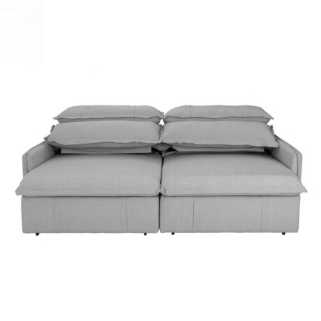 Sillon Moana 3 Cuerpos Gris