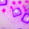 Glo Pals Light Up Cube Set de 4 cubos Violeta