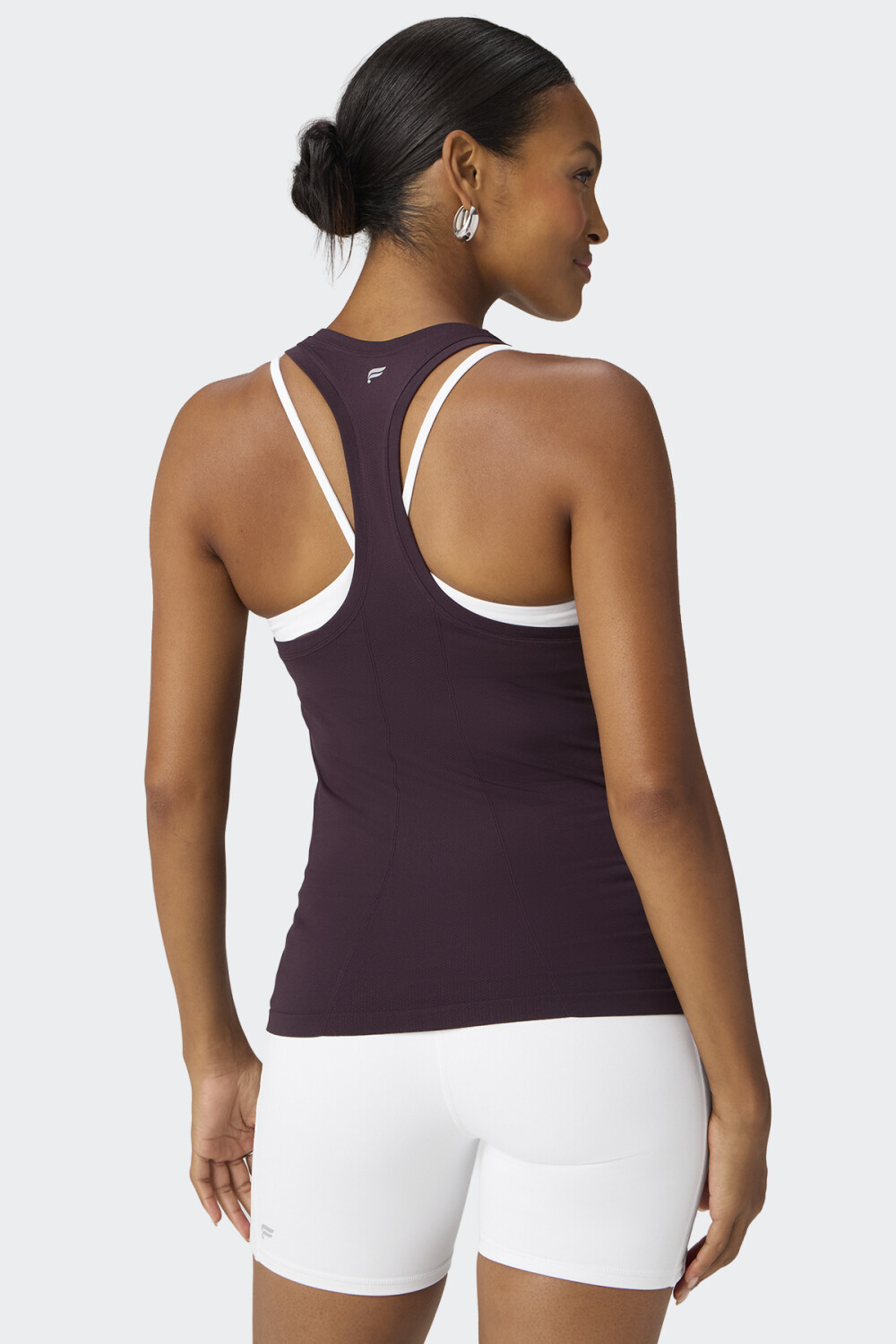 Musculosa Fabletics Tech+ Racerback Marrón