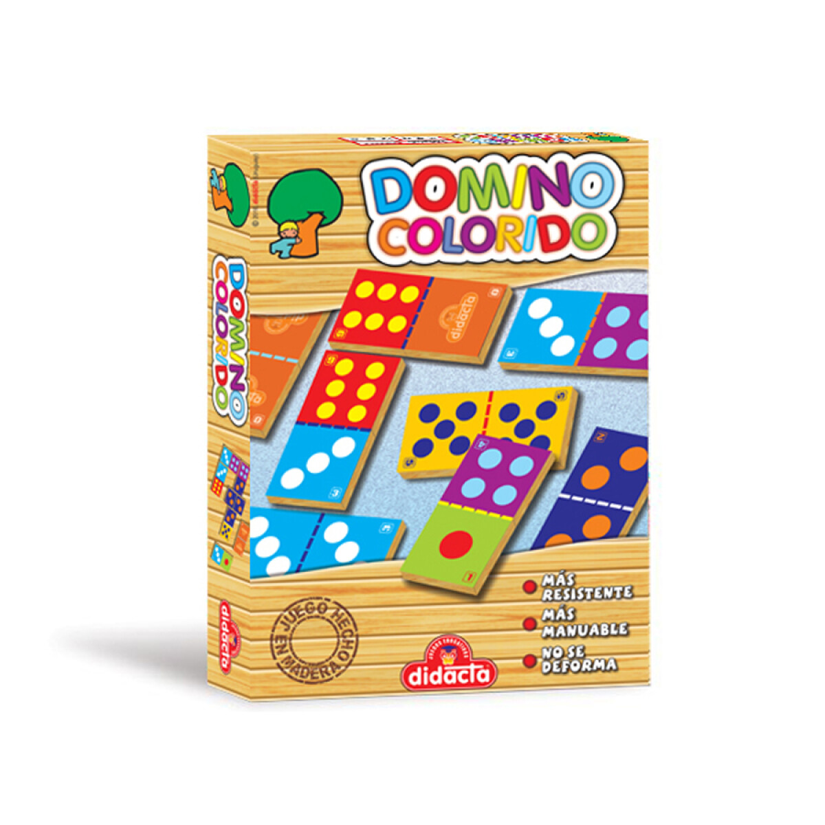 Domino Colorido Didacta Infatil Super Resistente - 001 
