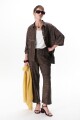 CAMISA MELANIE MARRON