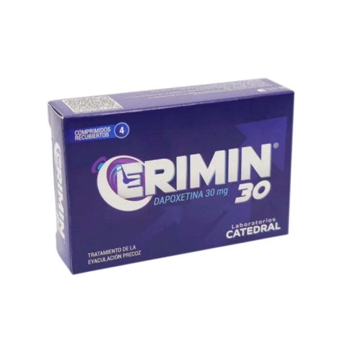 ERIMIN 30 MG. CJ X 4 COMP. REC. única