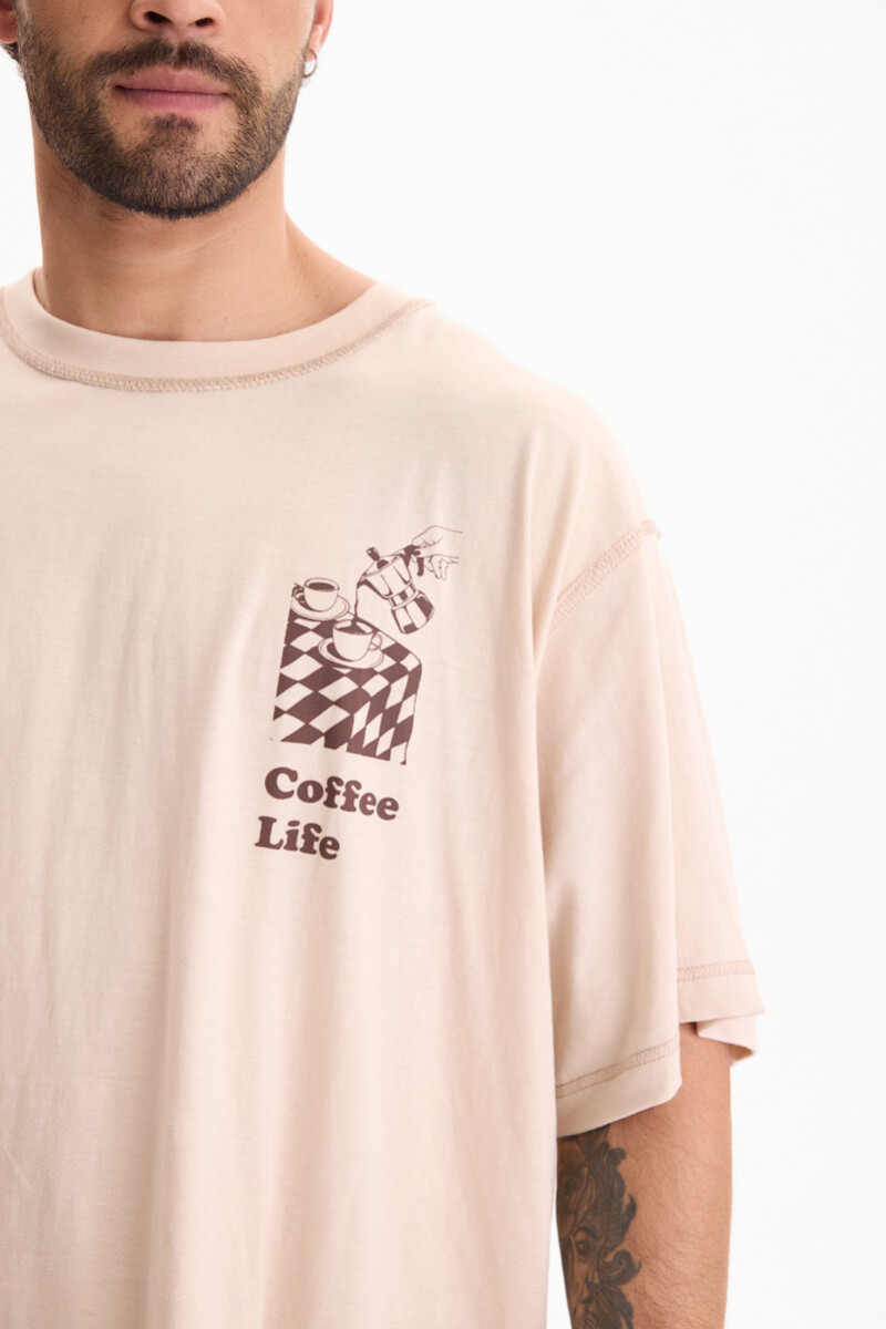 Remera Espresso Crudo