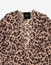 Kimonos Kimono Animal Print - Combinacion Bicolor