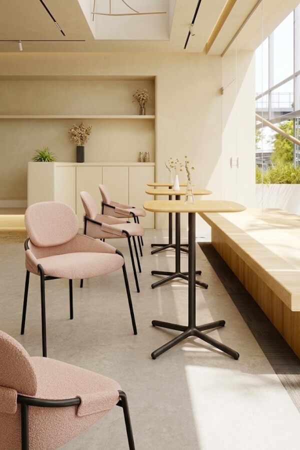 Mesa TB-33 Tapa roble