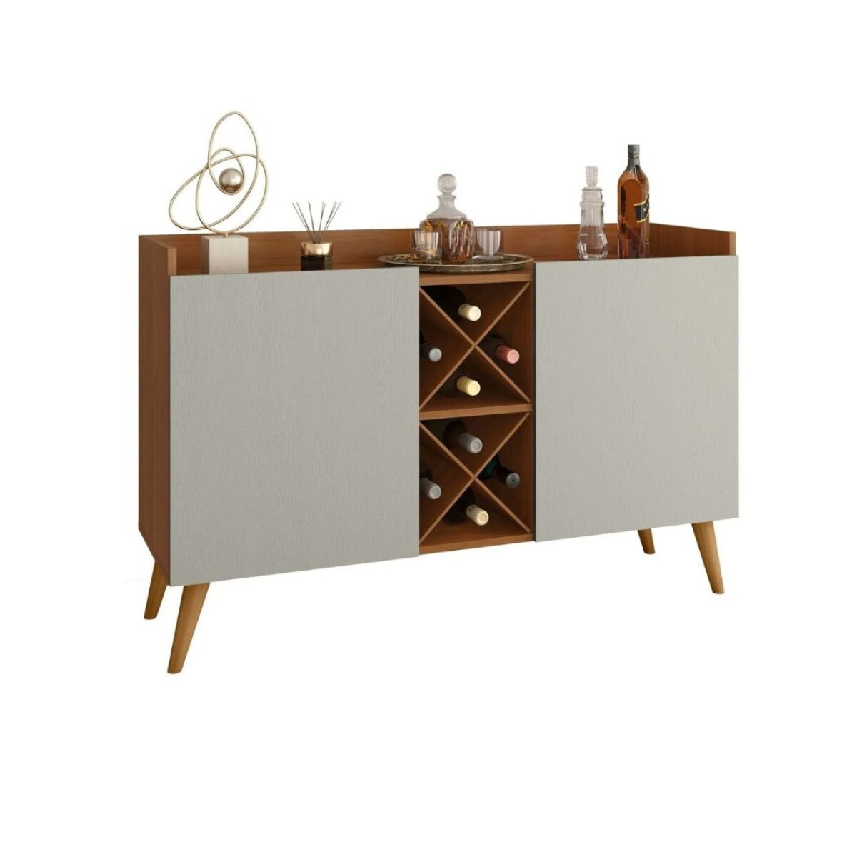 Aparador Bodeguero - 2 Puertas - Arena 