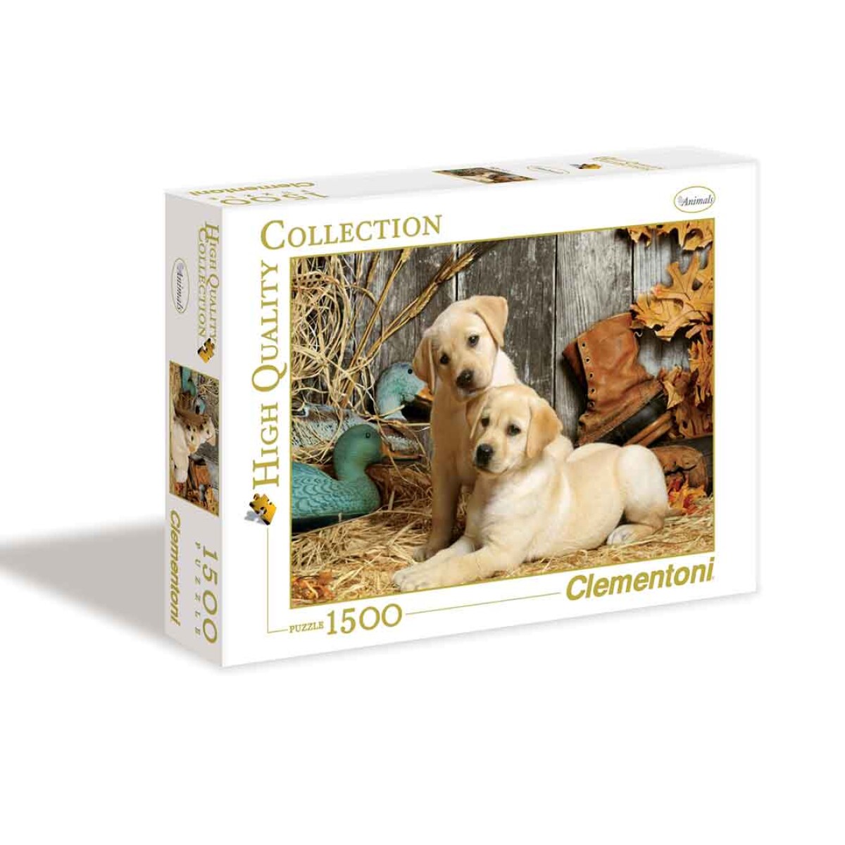 Puzzle Clementoni 1500 piezas Hunting Dogs High Quality - 001 