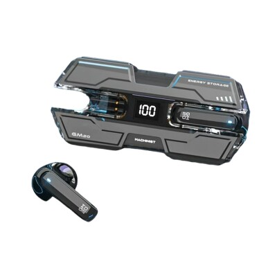 Auriculares Bluetooth para Juegos Negros Auriculares Bluetooth para Juegos Negros
