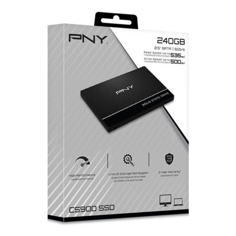 Discos Solido Ssd Pny Cs900 240gb Discos Solido Ssd Pny Cs900 240gb