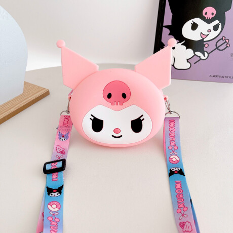 Cartera Infantil Kuromi Rosa