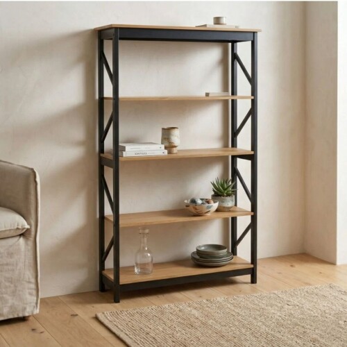 Biblioteca Estanteria Madera - Linea Denise Biblioteca Estanteria Madera - Linea Denise