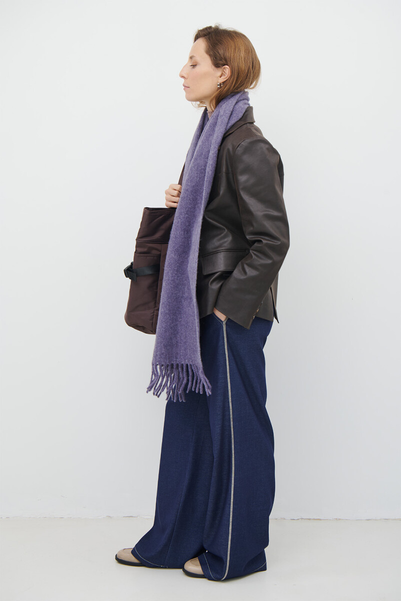 BLAZER CUEROANTE - MARRON 