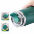 Vaso Termico Acero Inoxidable Hermetico Tapa Aislante 350ml Color Verde