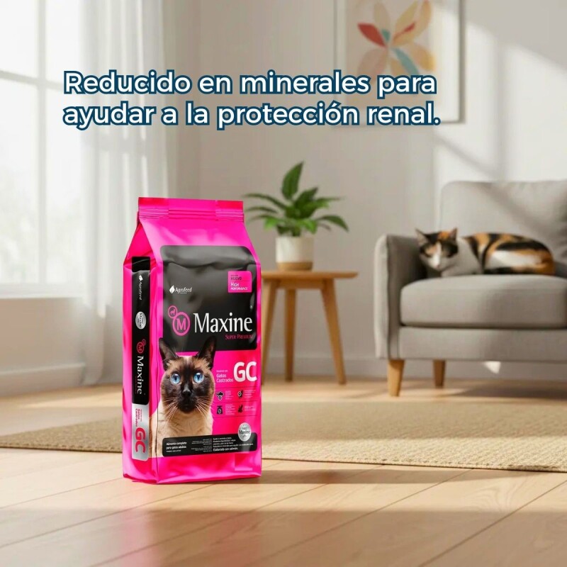 MAXINE GATOS CASTRADOS 3 KG