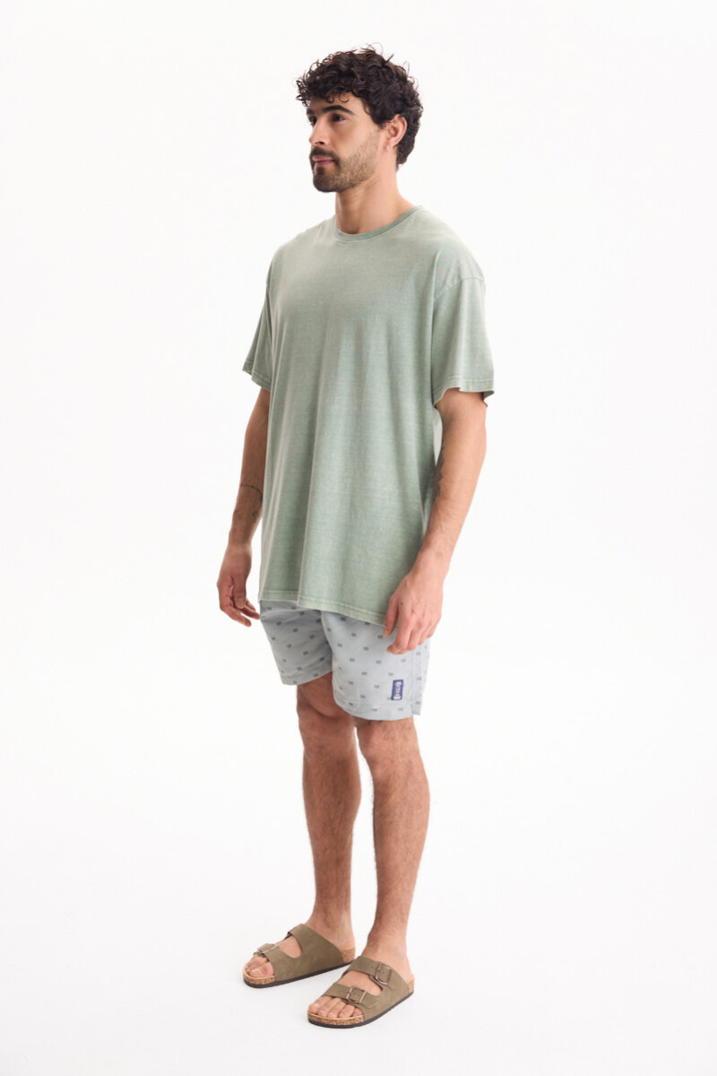 Remera Downtown Verde Oliva