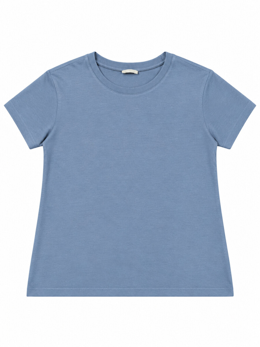 REMERA LESSA - AZUL PIEDRA 