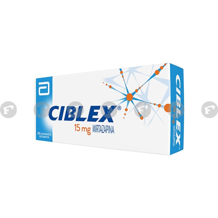 CIBLEX 15 MG. CJ X 30 COMPRIMIDOS única