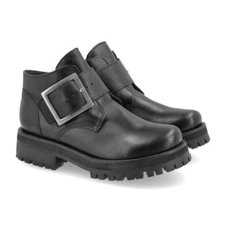 BOTA CUERO VERCELLI NEGRO