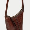 Mini Bag Mini Tanner en cuero graneado Red Tabaco
