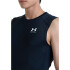 UA HG Armour Comp SL-WHT BLK-001