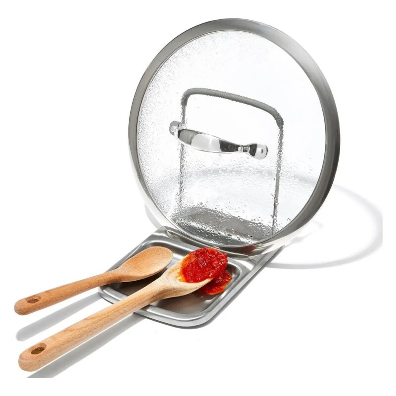 Reposa Cuchara Y Tapa en acero iinoxidable OXO Reposa Cuchara Y Tapa en acero iinoxidable OXO