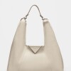 Cartera al hombro The Shopping En Cuero Graneado Natural