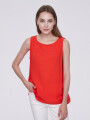 Musculosa Peder Rojo Anaranjado