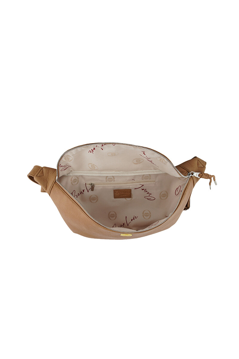 Riñonera Las Oreiro Beige