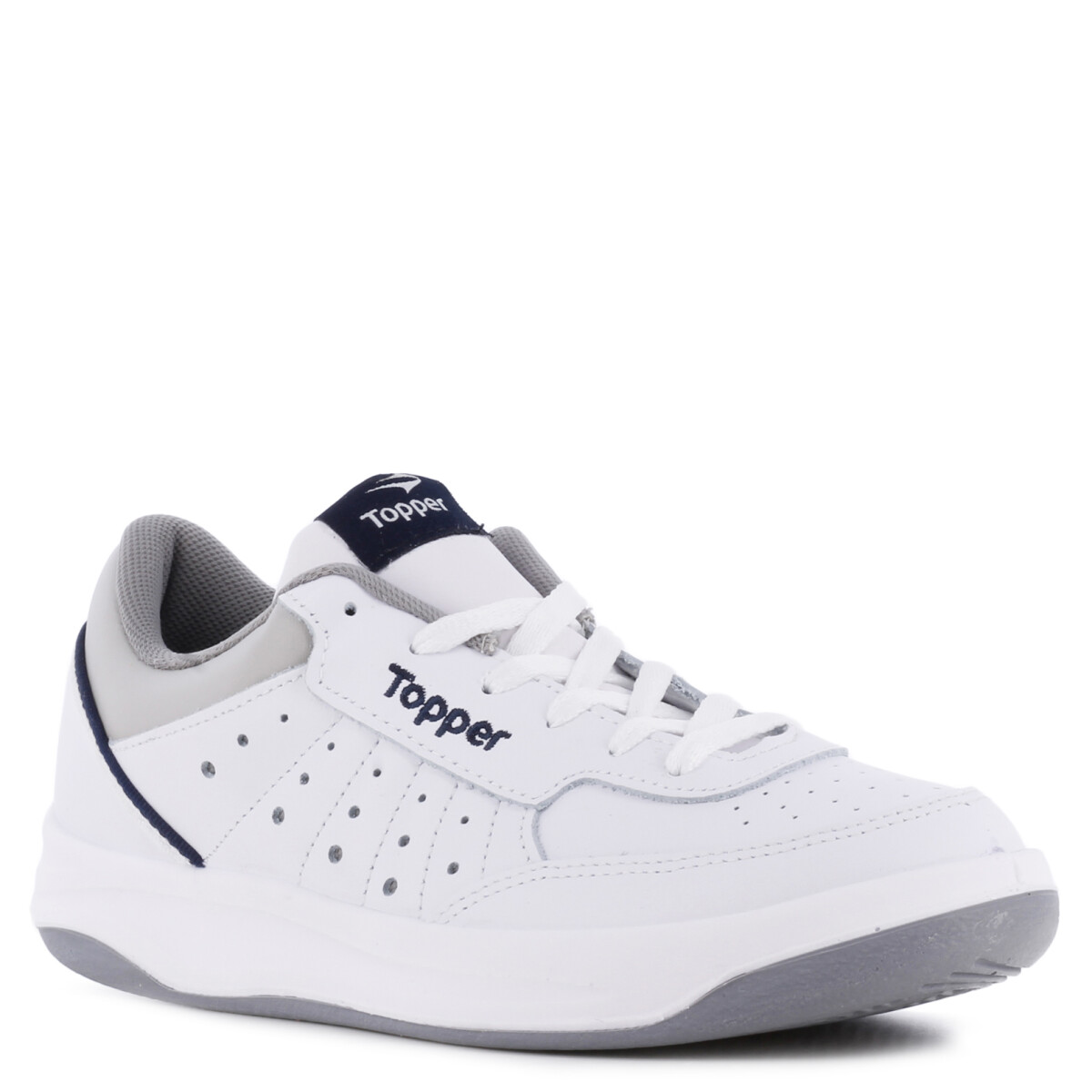 Championes de Hombre Topper X - Forcer Topper - Blanco - Gris - Azul 