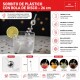 Sorbito bola de disco TRANSPARENTE