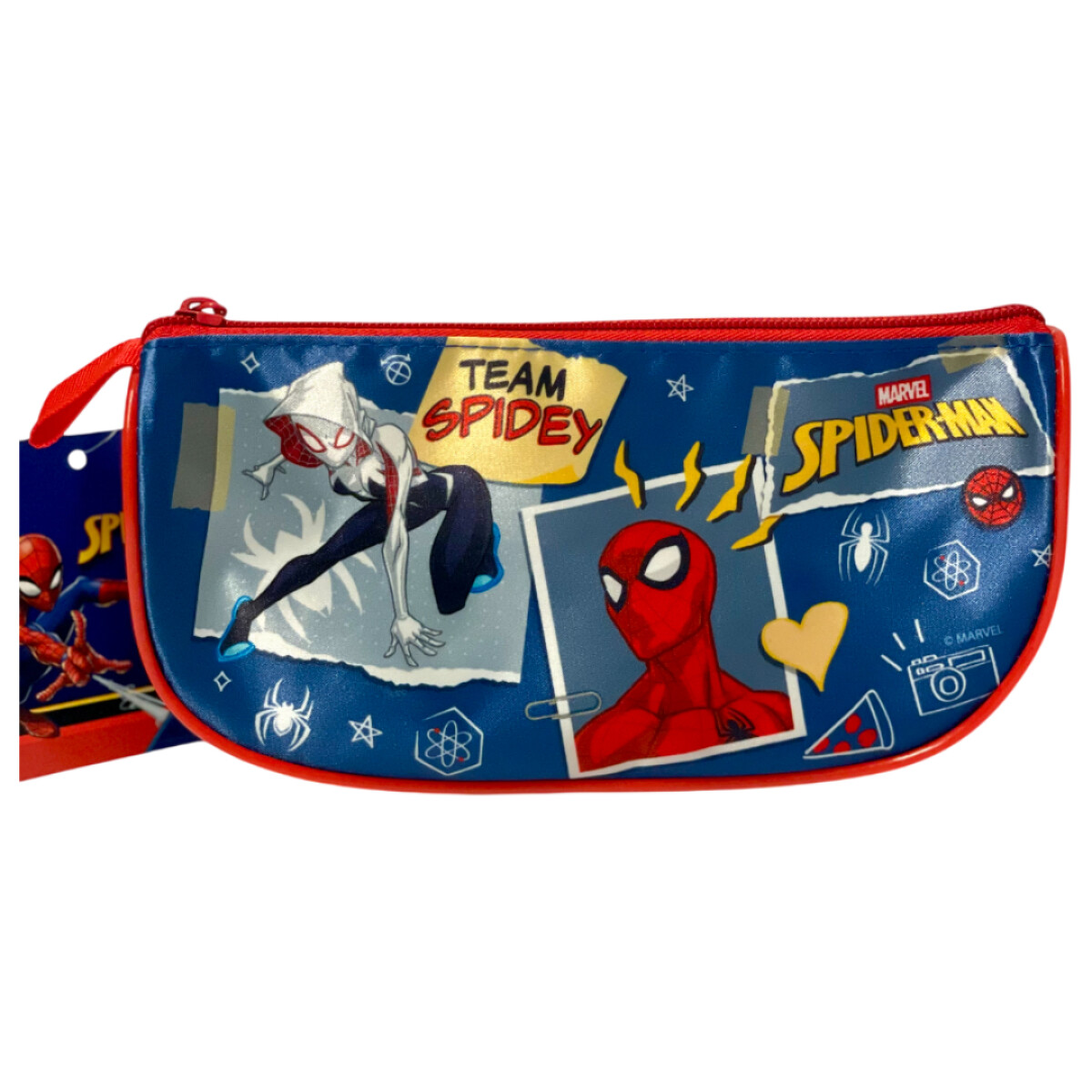 CARTUCHERA SPIDERMAN OVAL 