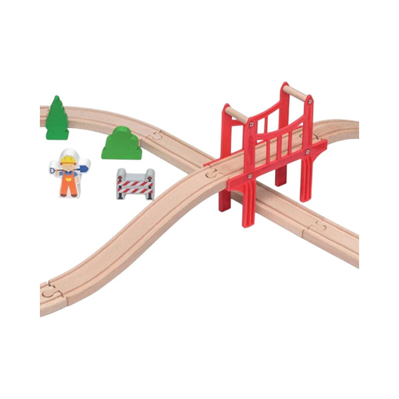 Set de tren circuito 39 piezas Viga Set de tren circuito 39 piezas Viga