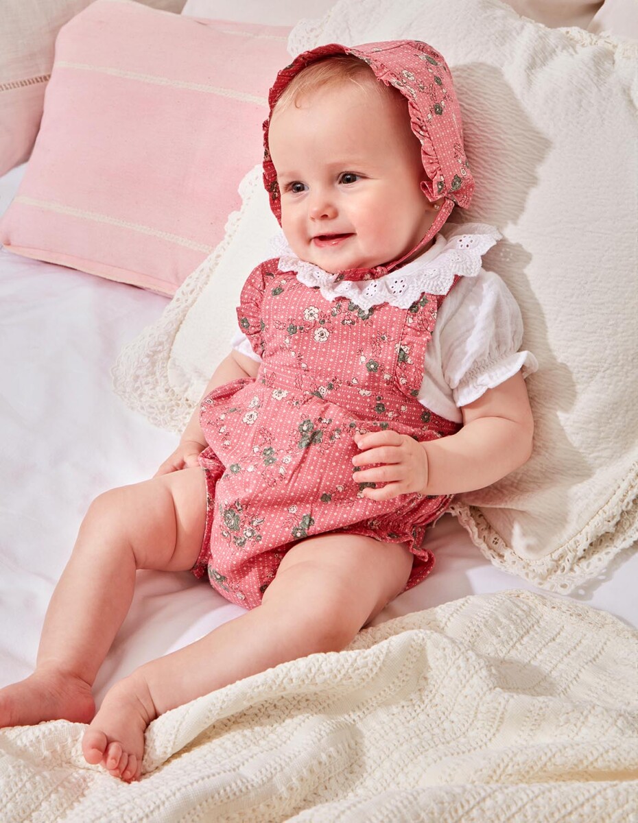 Rana Estampada Con Volantes - Rosa 