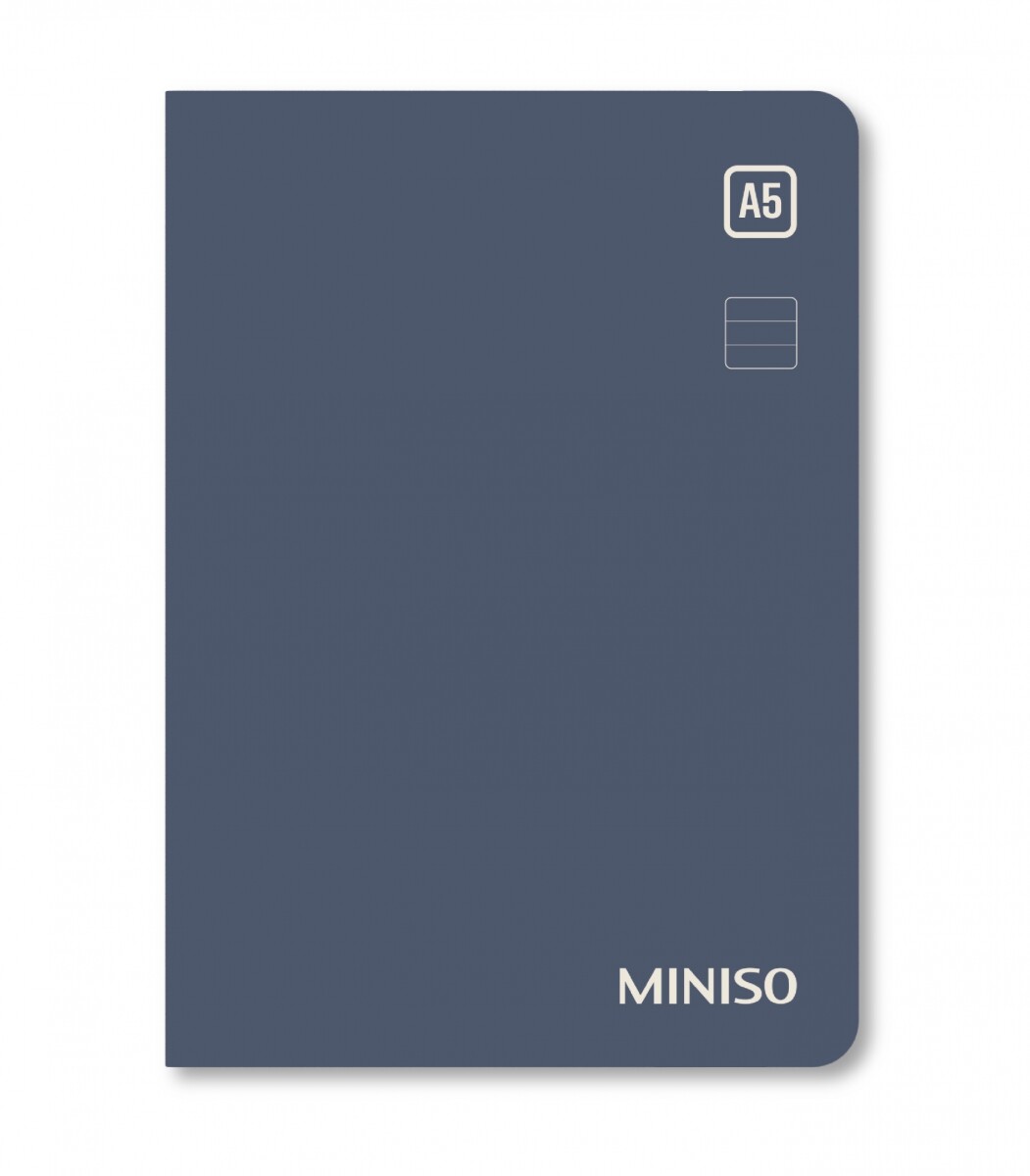 Cuaderno simple A5 - azul 