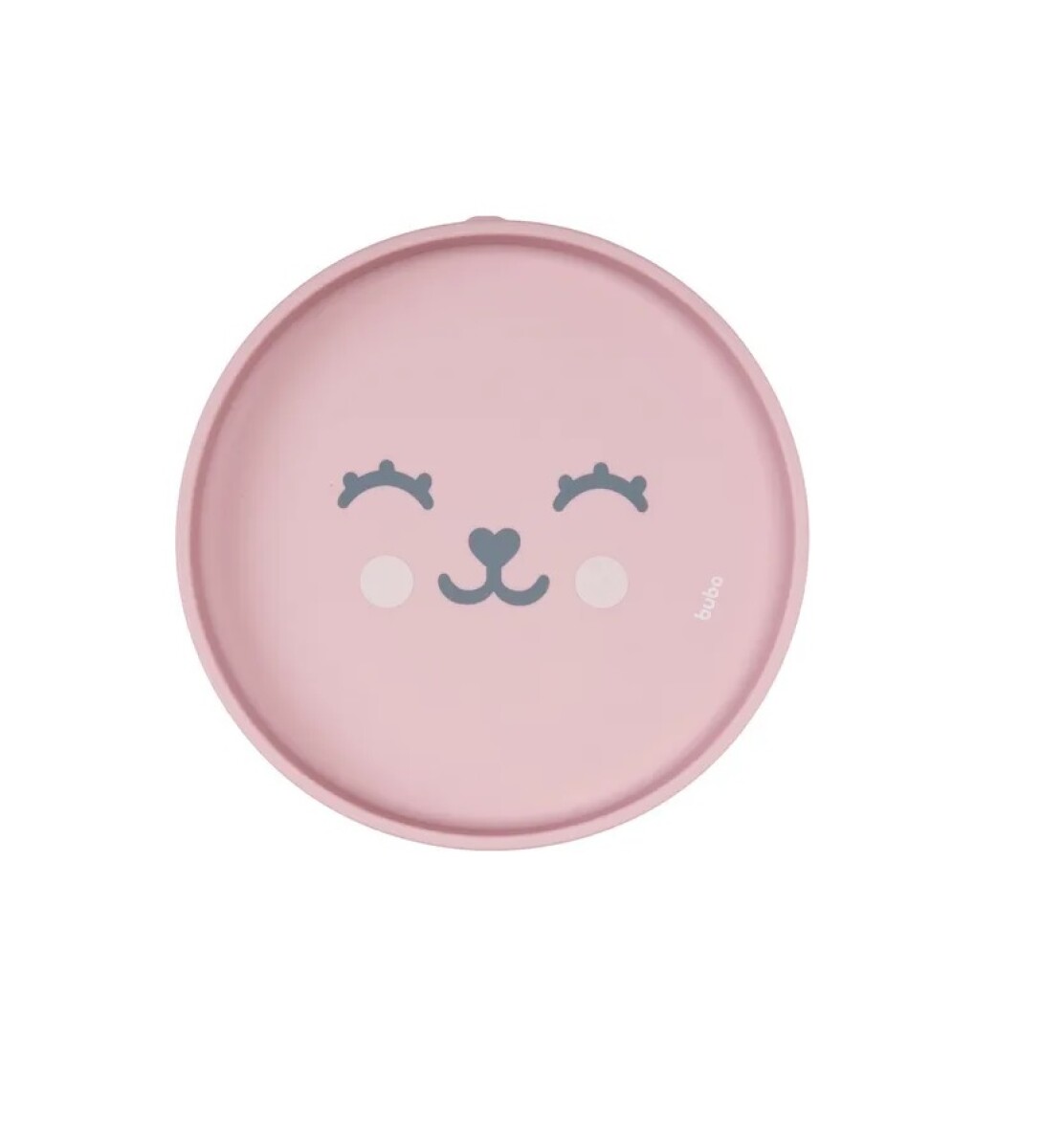 Plato silicona ventosa BUBA OSO - rosa 