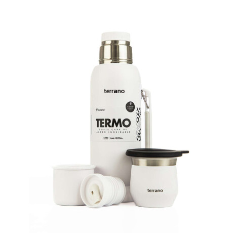 Kit Termo 1 Lt Base De Silicona + Mate Flap Blanco