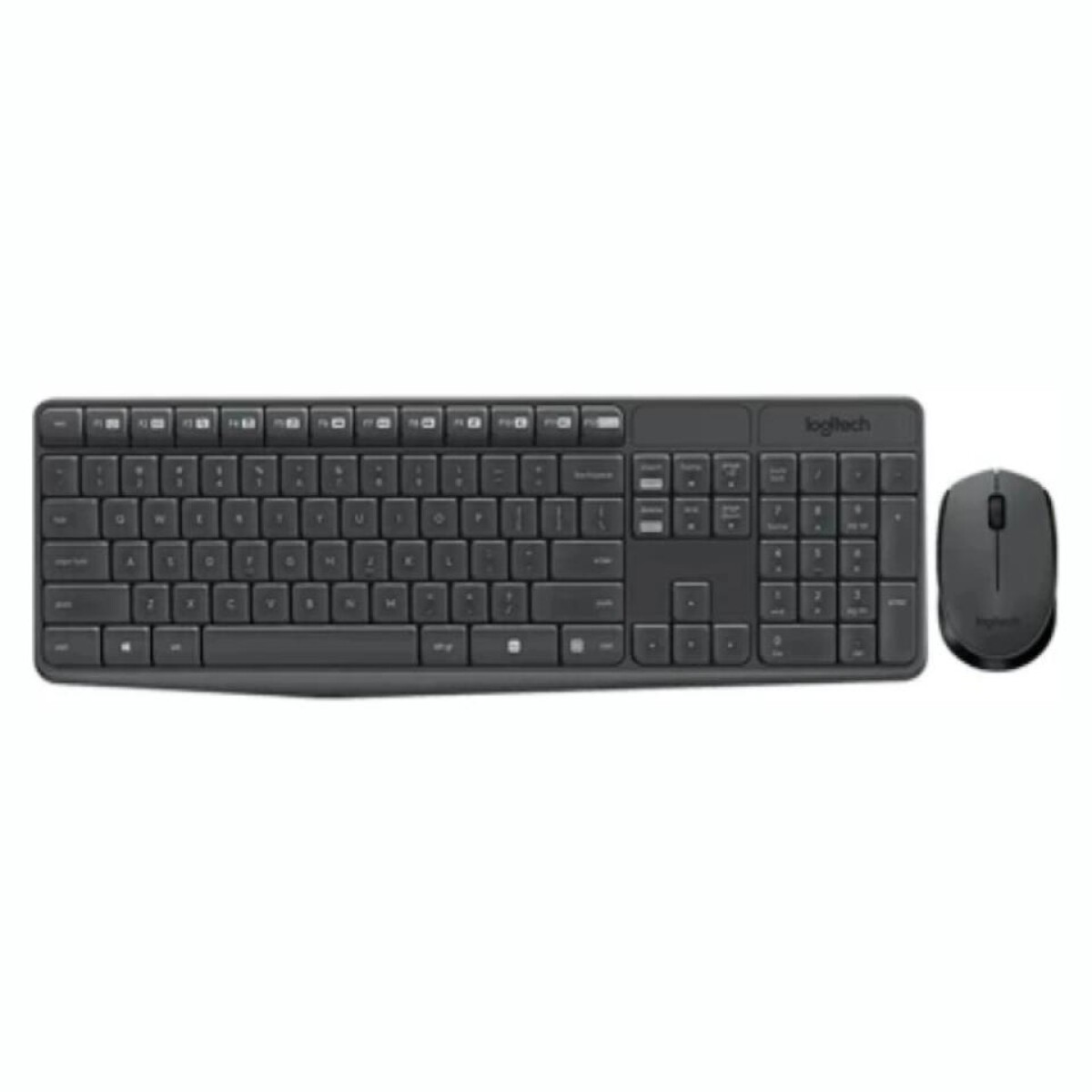 Teclado Inalámbrico LOGITECH MK235 + Mouse Inalámbrico - Black 
