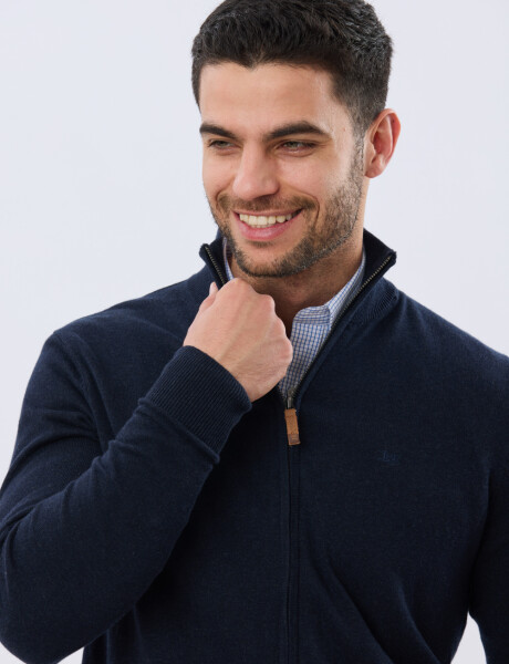 CAMPERA TEJIDA Azul