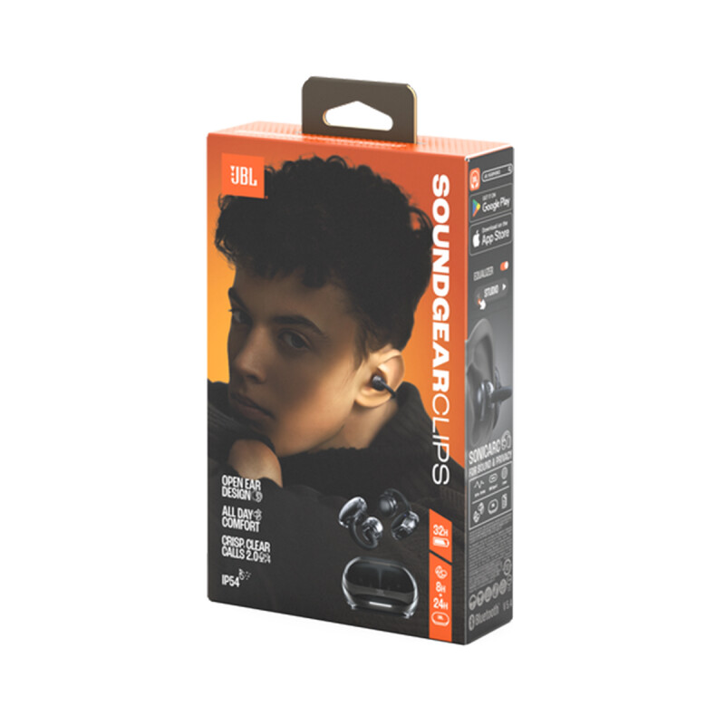 Auriculares Inalámbricos JBL Soundgear Clip Open Sound Negro Auriculares Inalámbricos JBL Soundgear Clip Open Sound Negro