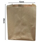 BOLSA DE PAPEL PREMIUN PACKx50 • 12x20cm BOLSA DE PAPEL PREMIUN PACKx50 • 12x20cm