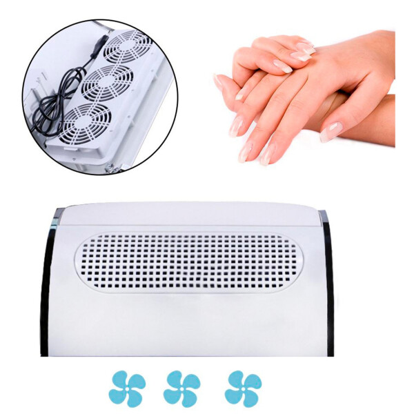 Aspiradora Polvo Uñas Extractor Colector Manicura Premium Aspiradora Polvo Uñas Extractor Colector Manicura Premium