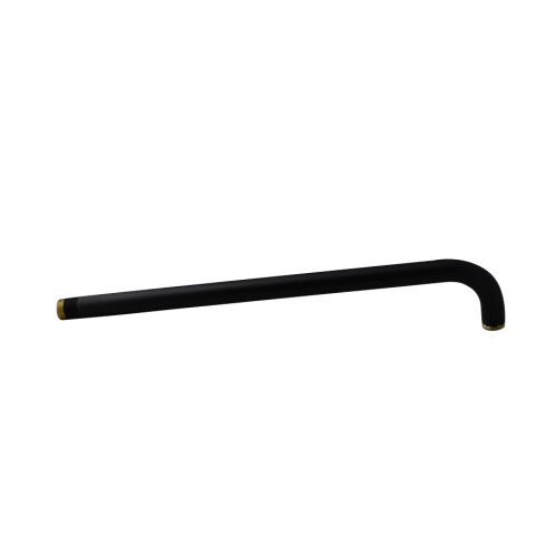 Brazo De Ducha Negro De 40 Cms Quaranta 000