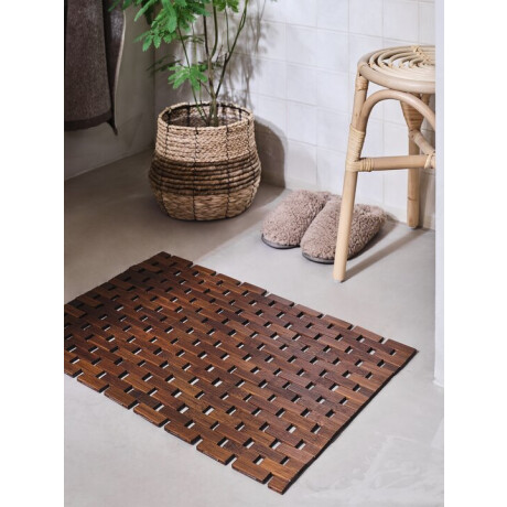 Alfombra baño VALSKOG 40x60 bambú Marrón