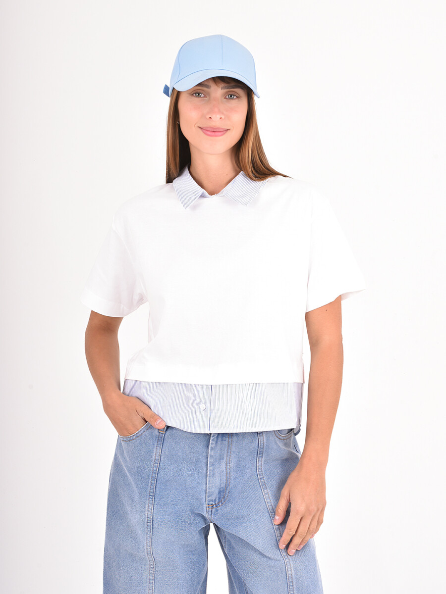 REMERA TELMAS - OFF WHITE 